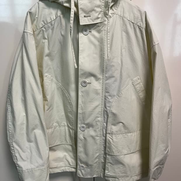 유니클로 U 23SS 릴랙스 자켓 후드 파카 M사이즈