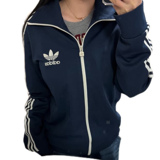 💙아디다스 파이어버드 네이비 트랙탑 져지💙