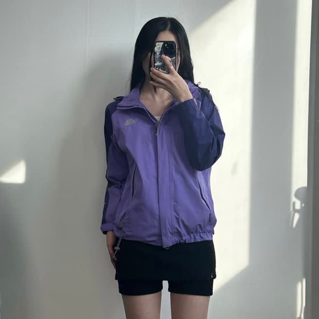 노스페이스 자수로고 고어텍스 윈드 바람막이 자켓