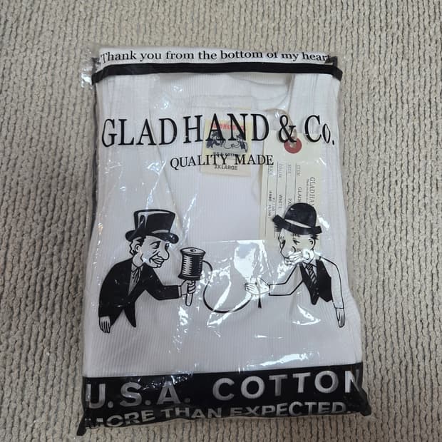 gladhand 나시 2장 들어간 1팩 팝니다 2xl