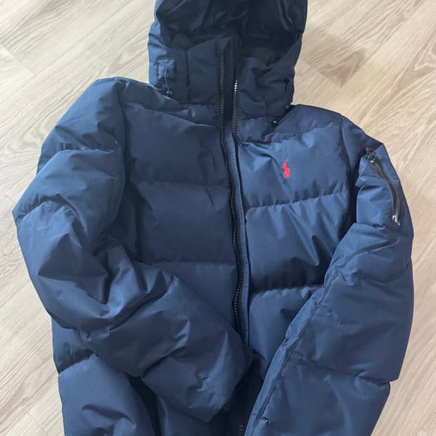 폴로 랄프로렌 네이비 패딩 S