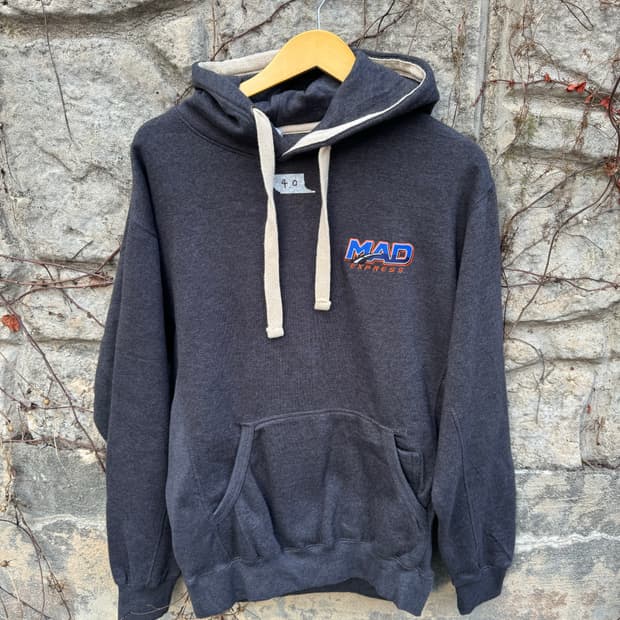 Milltex 빈티지 리버스위브 후디 후드티 그레이 L