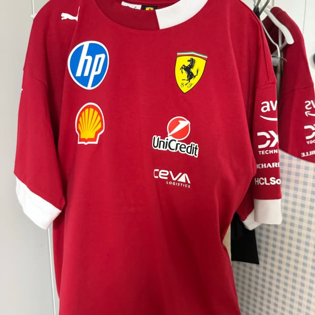 2025 페라리 드라이버 티셔츠