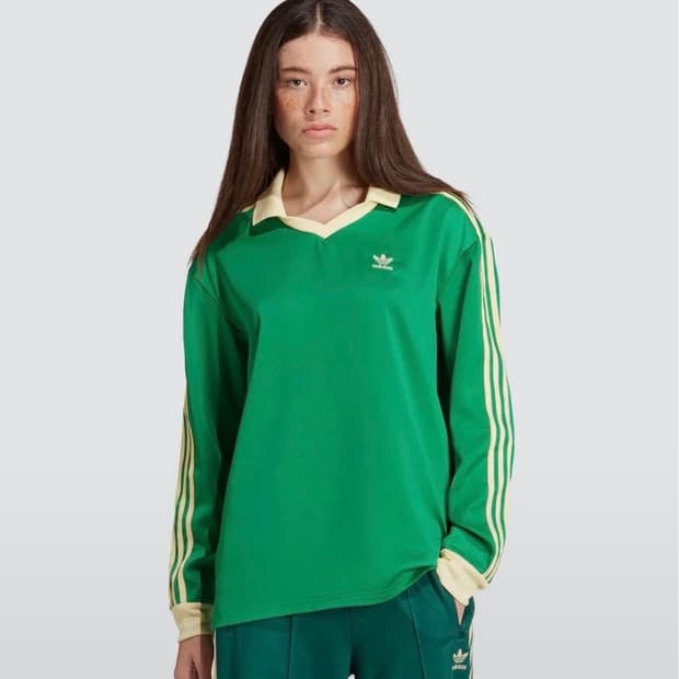 아디다스 3S 새틴 긴팔티