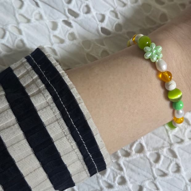 [핸드메이드] 비즈팔찌