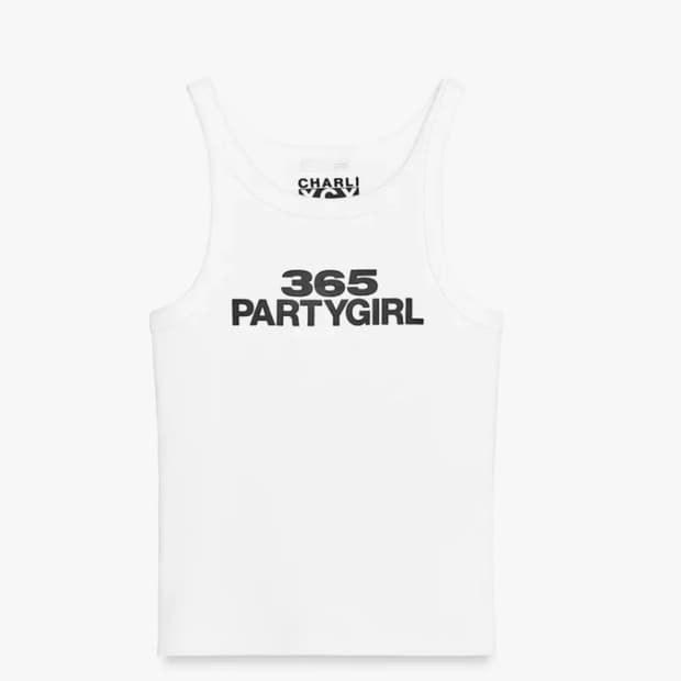 찰리 XCX ZARA 콜라보 365 party girl 탱크탑
