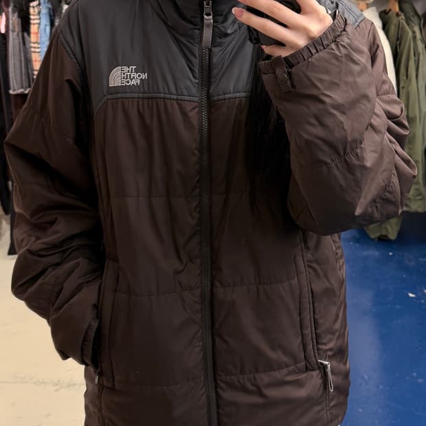 TnF 노스페이스 브라운 점퍼