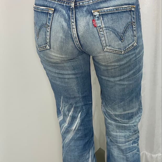 Levi’s 워싱 데님팬츠