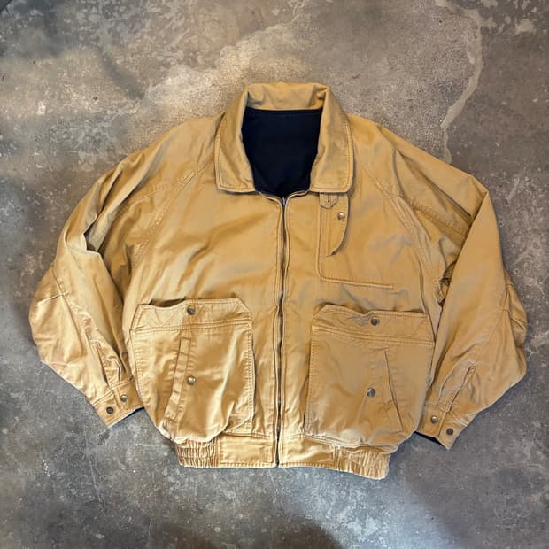 00년대 크로코다일 리버시블 유틸리티 워크 자켓