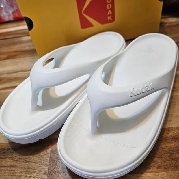 코닥 쪼리 화이트 270
