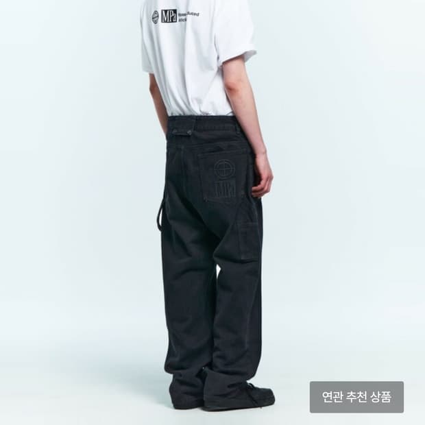 플라스틱 프로덕트 MPa PAINTER DENIM PANTS 블랙 팔아요