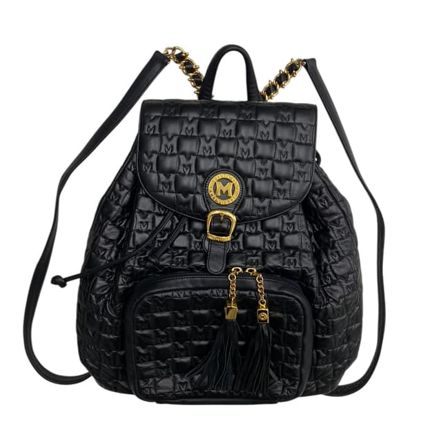 메트로시티 y2k 골드백팩