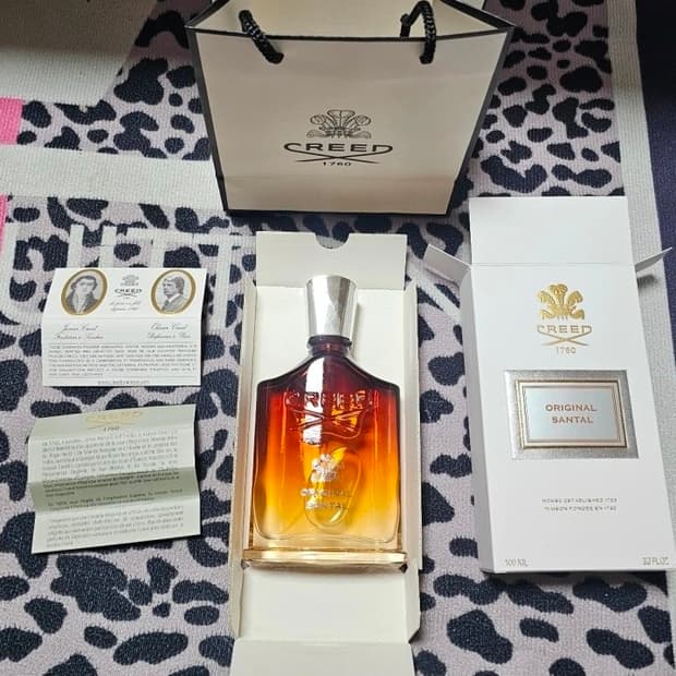 크리드 오리지널 상탈 100ml 향수 미개봉 새상품 쇼핑백