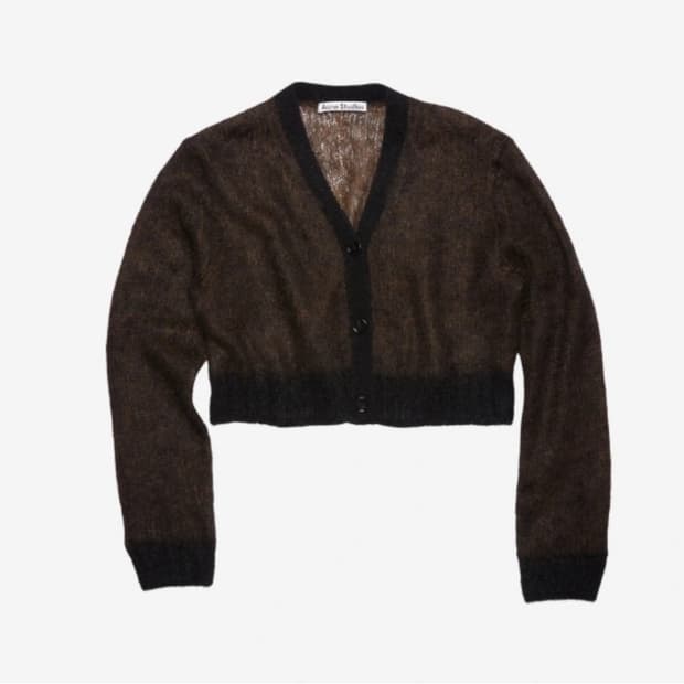 Acne studios 아크네 스튜디오 모헤어 가디건
