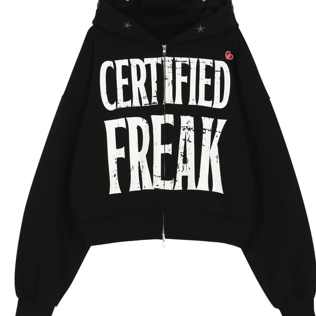 [GRAILZ X ZICO] VINTAGE FREAK ZIP HODDIE