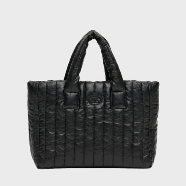 시엔느 레더 패딩백