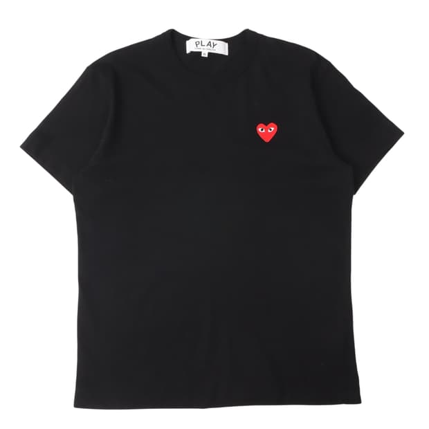 꼼데가르송 하트 와펜 티셔츠
