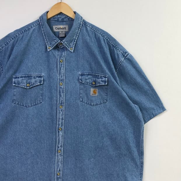 Xxl 칼하트 데님 빅셔츠