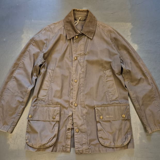 바버 램블러 논왁스 자켓