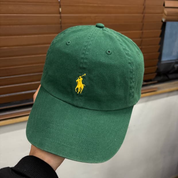 폴로 랄프로렌 코튼치노 볼캡 모자