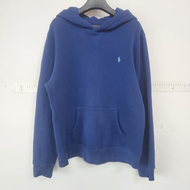 폴로 랄프로렌 블루 후드티