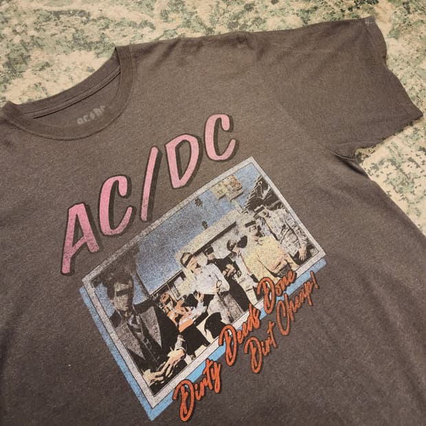 AC/DC 오피셜밴드티