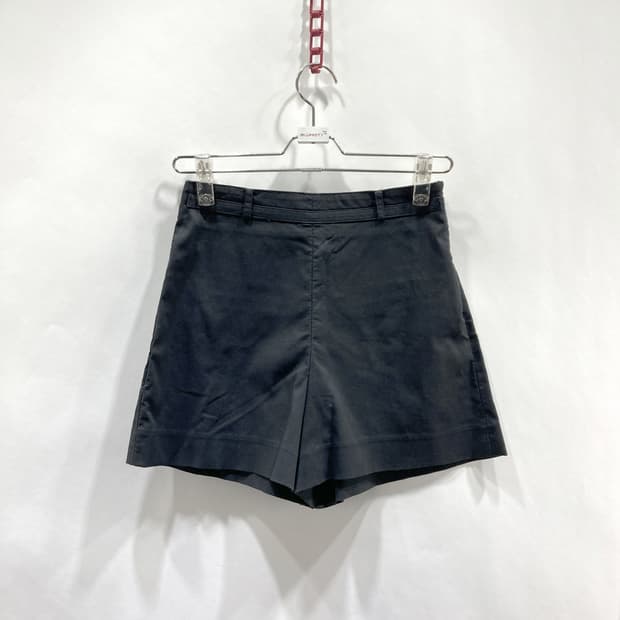 umer 유메르 여성하이웨스트반바지 블랙 25