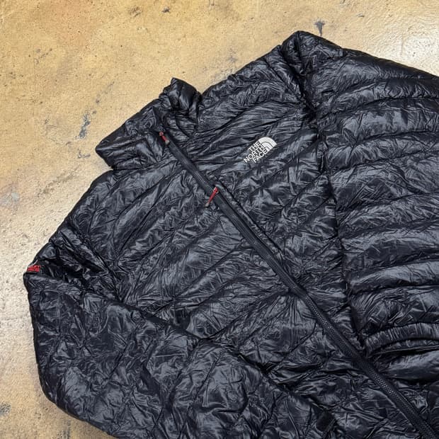 [정품/95] 노스페이스 블랙 경량 패딩 b15