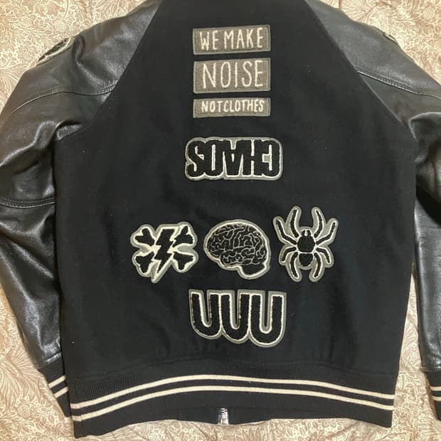 Undercover 14aw 바시티 자켓