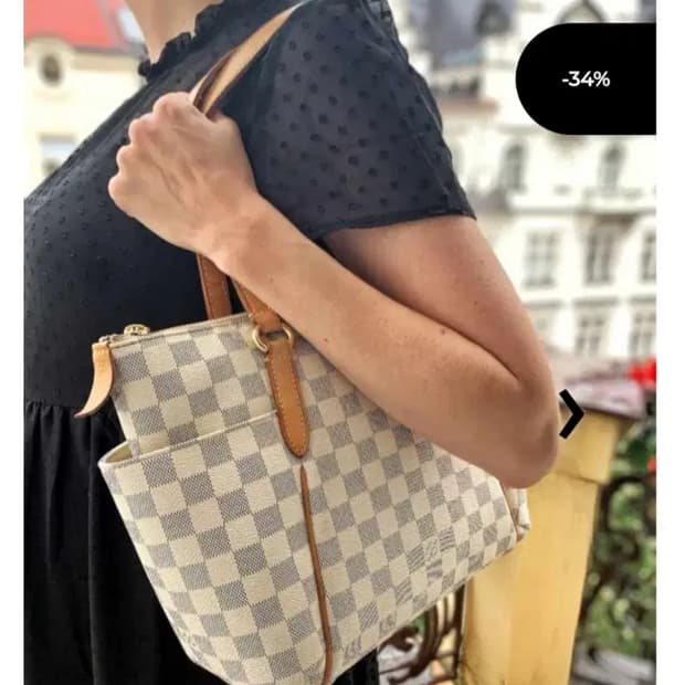 [정품] 루이비통 다미에 아주르 토탈리PM