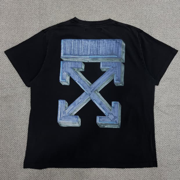 Off-White  마커 애로우 오버핏 반팔