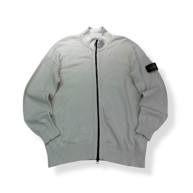 100 스톤아일랜드 20f/w 코튼 니트 집업