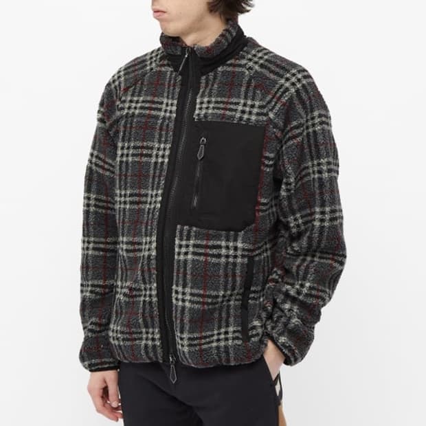 [XL] 버버리 dimitri 플리스 집업 자켓