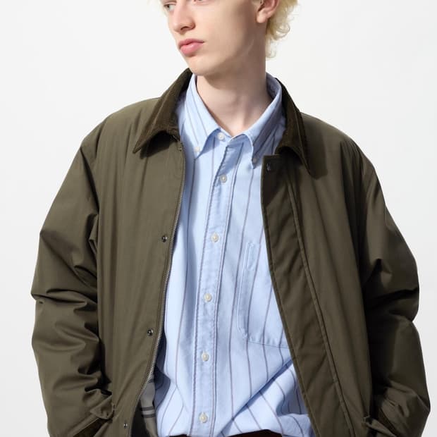 (4XL) 유니클로 X JW앤더슨 퍼프테크 자켓 올리브