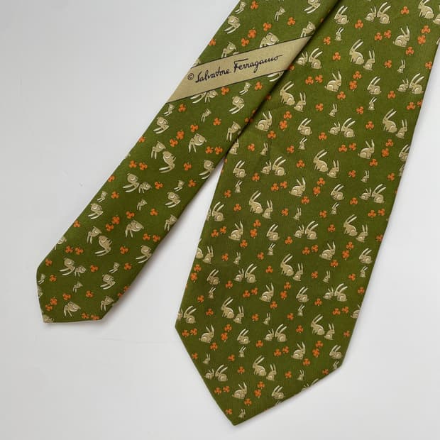 페레가모(Ferragamo)  명품 정품넥타이