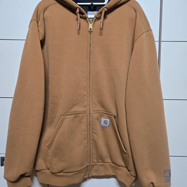 칼하트 써멀 브라운 후드집업