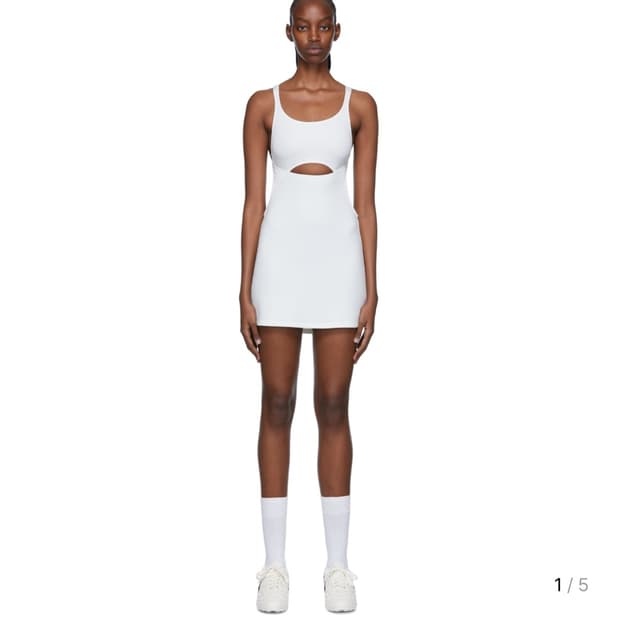 혜인서 폴리에스터 미니 드레스 3