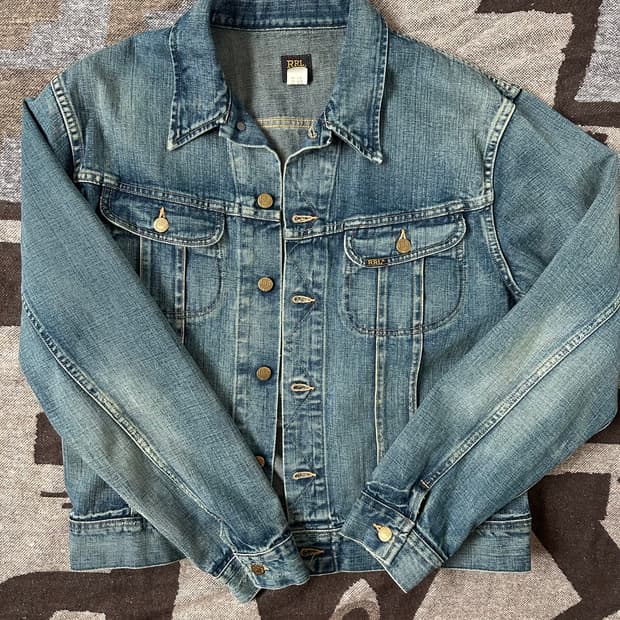 Rrl 더블알엘 lot 271 블루 L사이즈