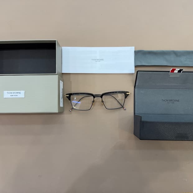 톰브라운 안경 tbx422 a 02 블랙 신품 실착x