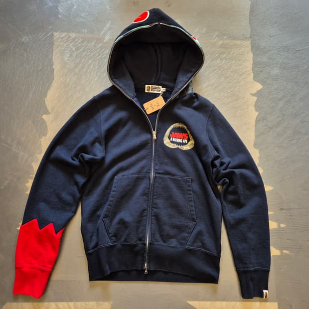 16fw BAPExJAWS 후드 짚업