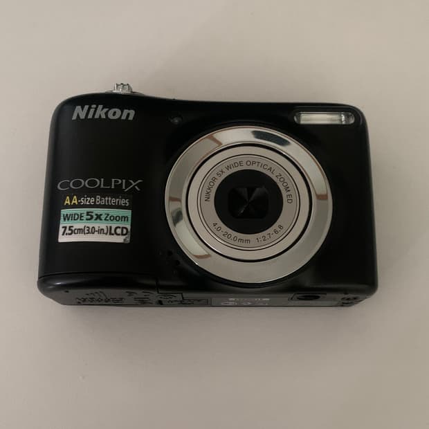 니콘 쿨픽스 L25 빈티지 디지털 카메라