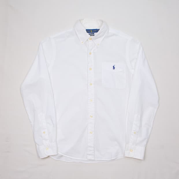 폴로 랄프로렌 옥스포드 화이트 셔츠