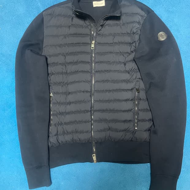 정품 몽클레어 니트패딩 M