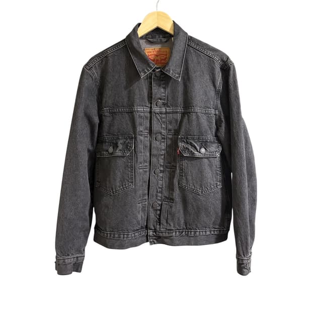 리바이스 / 타입2 트러커 자켓 흑청