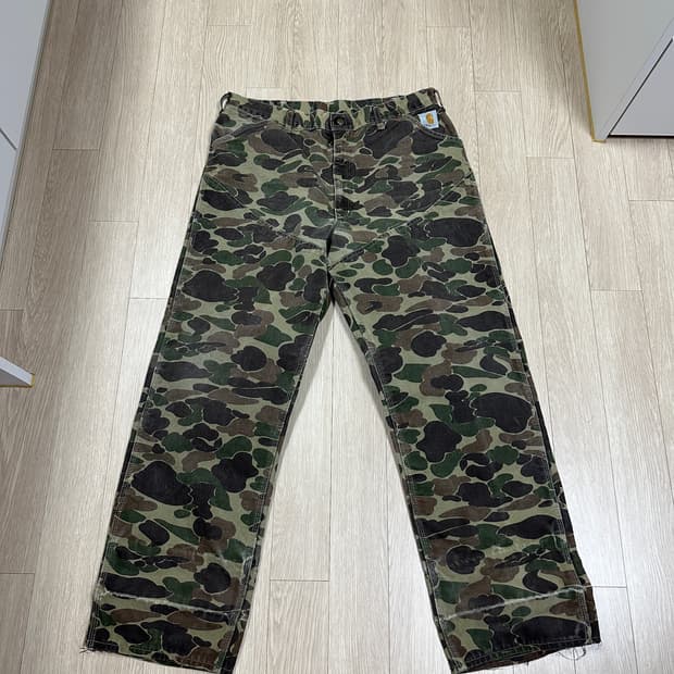 80s 칼하트 덕카모 더블니