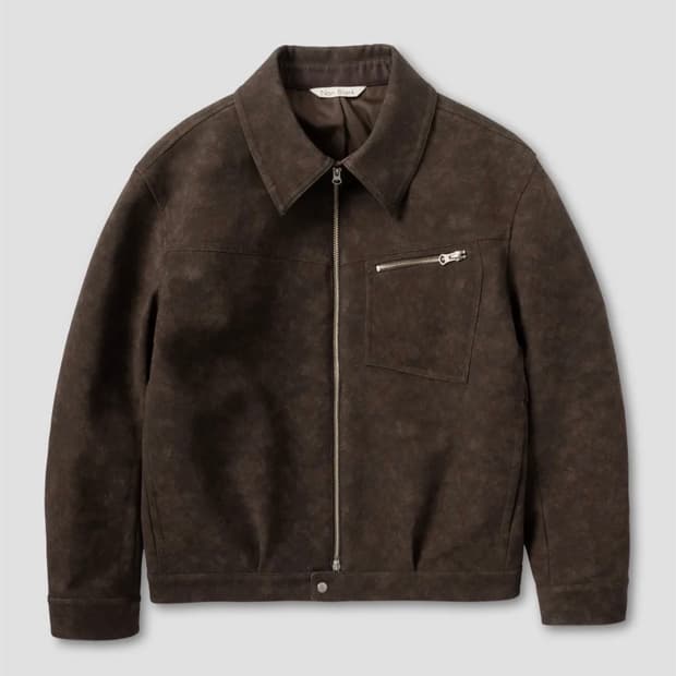 넌블랭크 숏 워크 자켓_KHAKI BROWN