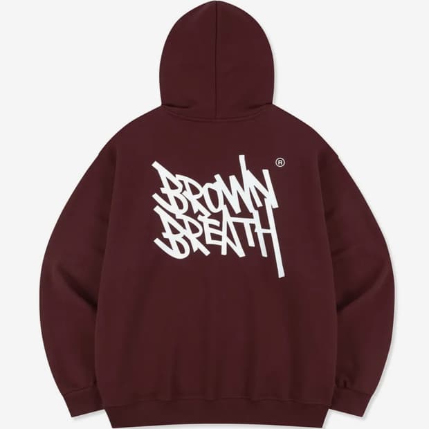 브라운브레스 후드티