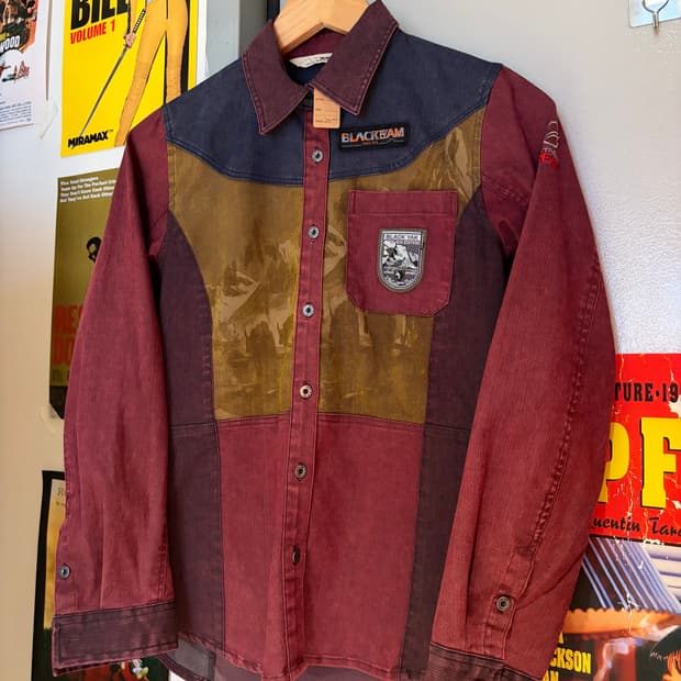 블랙야크 컬러 워크 셔츠