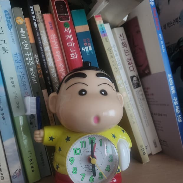 짱구는못말려 알람시계 소품용
