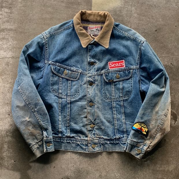 70s Lee Riders 스톰라이더 101-LJ 데님 트러커 자켓